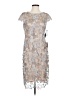Xscape Gray Cocktail Dress Size 4 - photo 1