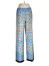 Melissa Paige Paisley Blue Casual Pants Size L (estimated) - photo 1