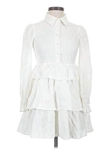 Line & Dot Casual Dress (view 1)