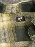 Uniqlo 100% Cotton Plaid Green Long Sleeve Button-Down Shirt Size S (kids) - photo 3
