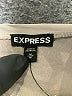 Express 100% Polyester Silver Sleeveless Blouse Size M - photo 7