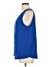 Staccato Blue Sleeveless Blouse Size L - photo 5