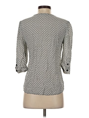 Rose & Thyme 3/4 Sleeve Button-Down Shirt (view 2)