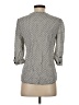 Rose & Thyme 100% Rayon Gray 3/4 Sleeve Button-Down Shirt Size S - photo 2
