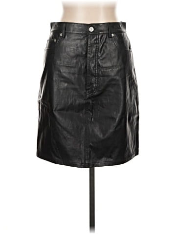 Helmut Lang Leather Skirt (view 1)