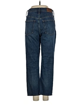 Madewell The Petite Perfect Vintage Jean in Barnsdale Wash: Button-Front Edition (view 2)