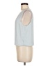 Babaton Blue Sleeveless Blouse Size M - photo 5