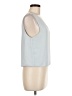 Babaton Blue Sleeveless Blouse Size M - photo 4