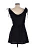 White Fox 100% Polyester Solid Black Cocktail Dress Size M - photo 2