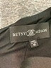 Betsy & Adam Solid Black Cocktail Dress Size 10 - photo 4