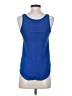Babaton 100% Silk Blue Sleeveless Top Size XXS - photo 2