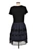 Leifnotes 100% Cotton Black Casual Dress Size L - photo 2