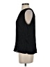 Gap 100% Polyester Black Sleeveless Blouse Size S - photo 5