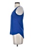 Babaton 100% Silk Blue Sleeveless Top Size XXS - photo 5