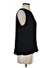 Gap 100% Polyester Black Sleeveless Blouse Size S - photo 4