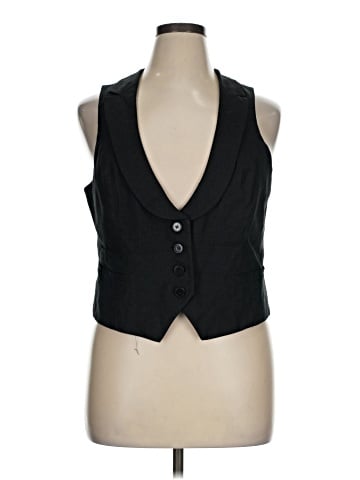 New York & Company Tuxedo Vest (view 1)