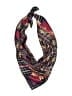 Unbranded Plaid Burgundy Blue Scarf One size - photo 1