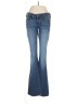 Bullhead Hearts Blue Jeans Size 9 - photo 1