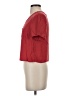 Urban Romantics 100% Rayon Red Short Sleeve Henley Size S - photo 5