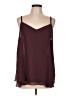Torrid 100% Polyester Burgundy Sleeveless Blouse Size Lg Plus (0) - photo 1
