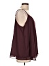 Torrid 100% Polyester Burgundy Sleeveless Blouse Size Lg Plus (0) - photo 4