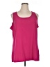 Susan Graver Pink Sleeveless Top Size XL - photo 1