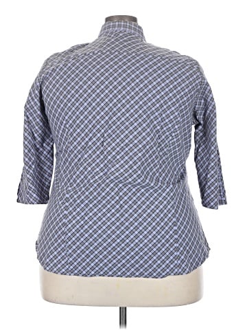 Venezia Jeans Clothing Co. 3/4 Sleeve Button-Down Shirt (view 2)