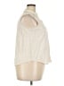 Monday Fun Ivory Sleeveless Button-Down Shirt Size XXL - photo 4