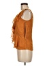 J.Crew 100% Silk Orange Sleeveless Silk Top Size 0 - photo 5