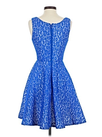 Aqua Cocktail Dress (view 2)