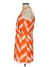 Parker Chevron-herringbone Orange Casual Dress Size XS - photo 5