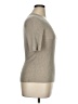 Theory Gray Short Sleeve Top Size XL - photo 4
