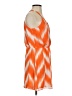 Parker Chevron-herringbone Orange Casual Dress Size XS - photo 4