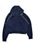 Zara 100% Polyester Blue Zip Up Hoodie Size 13 - 14 - photo 1