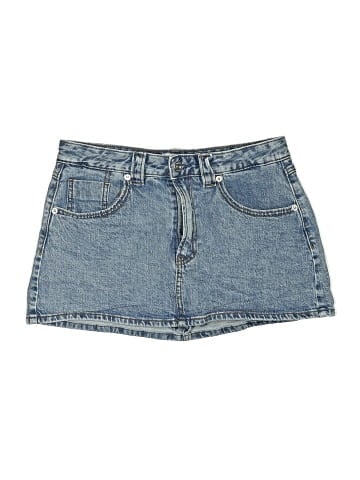 Stradivarius Denim Skirt (view 1)