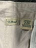 L.L.Bean 100% Cotton Solid Ivory Khaki Shorts Size 14R - photo 3