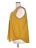 Entro Yellow Sleeveless Blouse Size 2X - photo 5
