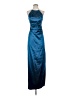 Eliza J Blue Cocktail Dress Size 2 - photo 1