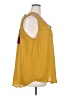 Entro Yellow Sleeveless Blouse Size 2X - photo 4