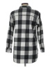 Levi's 100% Cotton Checkered-gingham Gray Long Sleeve Button-Down Shirt Size L - photo 2