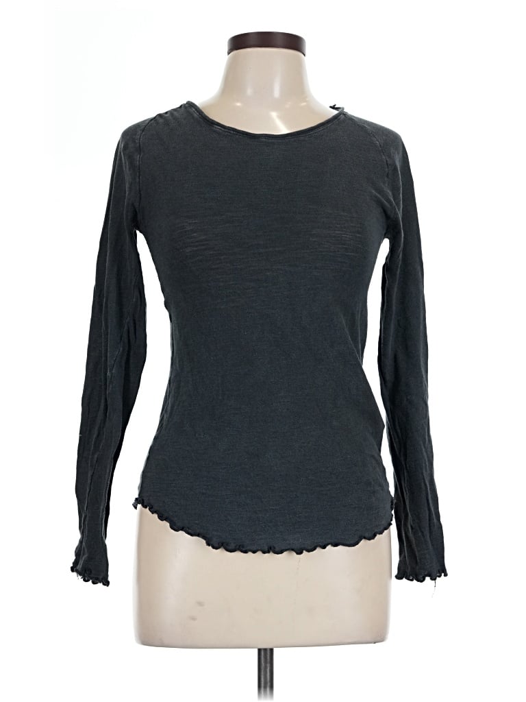 Pre-owned We The Free Long Sleeve T-shirt In Gray
