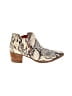 Boden Animal Print Ivory Ankle Boots Size EU 38 - photo 1