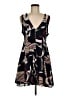 Assorted Brands Print Black Casual Dress Size XS - photo 1