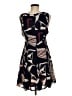 Assorted Brands Print Black Casual Dress Size XS - photo 2