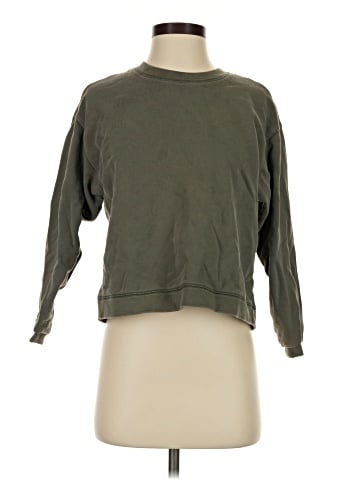 Madewell (Re)sourced Cotton Swing Sweatshirt (view 1)