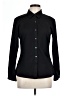 J. McLaughlin Black Long Sleeve Button-Down Shirt Size L - photo 1