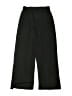 Zara Solid Black Casual Pants Size 9 - photo 2