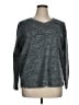 St. John's Bay 100% Polyester Gray Pullover Sweater Size XL - photo 1