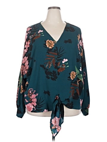 Umgee Long Sleeve Blouse (view 1)