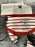 Carter's 100% Cotton Stripes Red Long Sleeve Onesie Size Newborn - photo 3